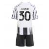 Baby Fußballbekleidung Juventus Jonathan David #30 Heimtrikot 2025-26 Kurzarm (+ kurze hosen)